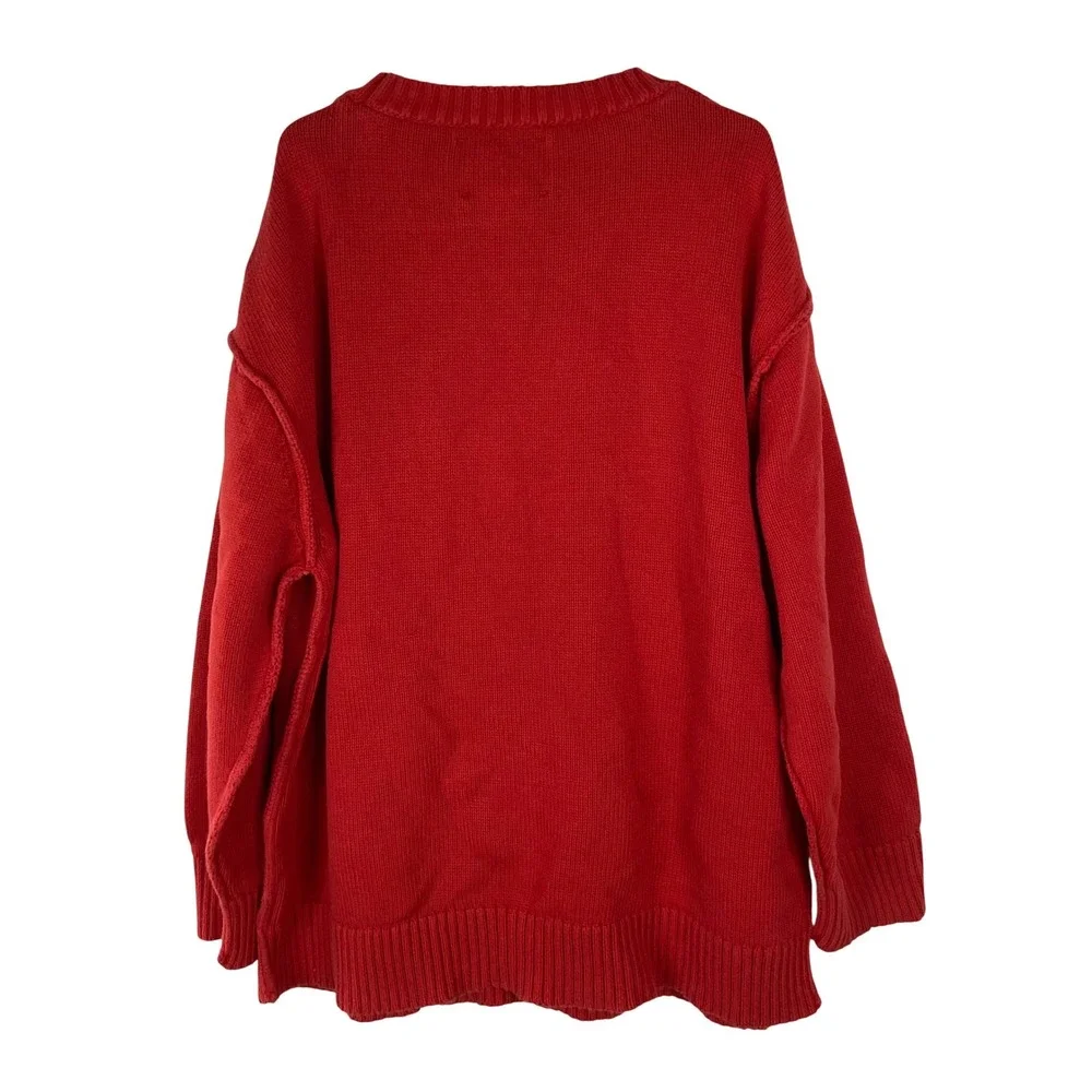 Zara Kids The Simpsons Krusty the Clown Red Knit Sweater Size 9-10 Years 140 CM